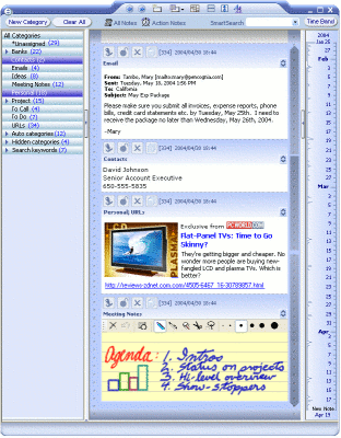 EverNote 1.0 Screenshot